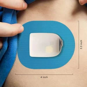 Cotton OmniPod Adhesive Patch