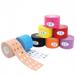 kinesiology tape with hole