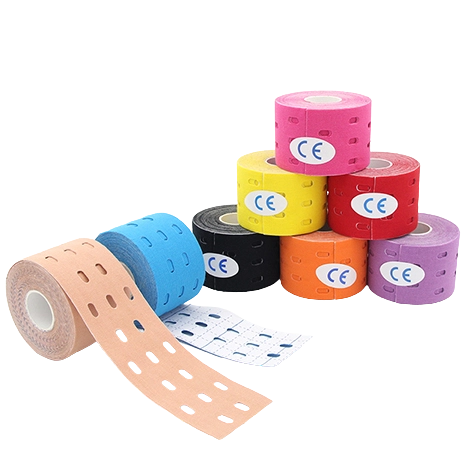 kinesiology tape with hole