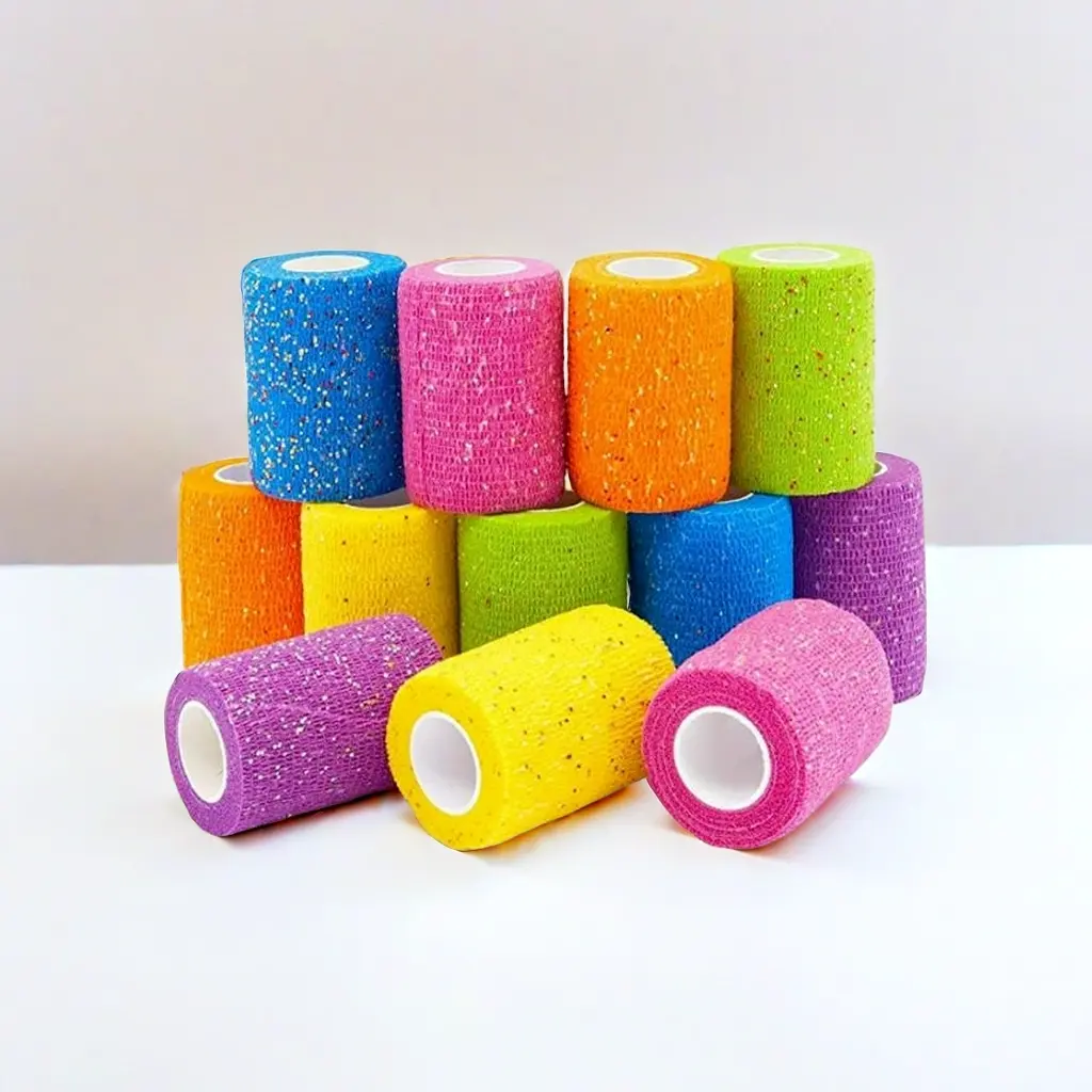 glitter cohesive bandage