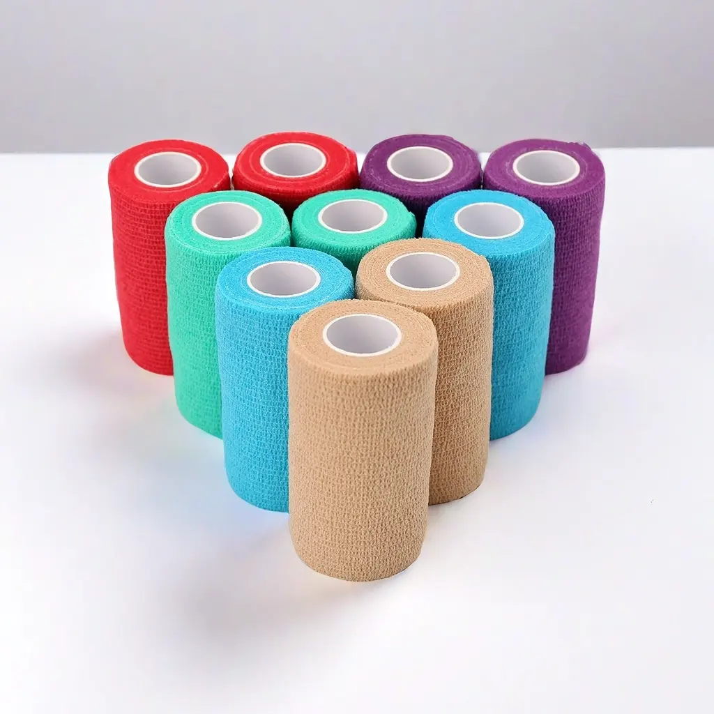 cohesive bandage with printing