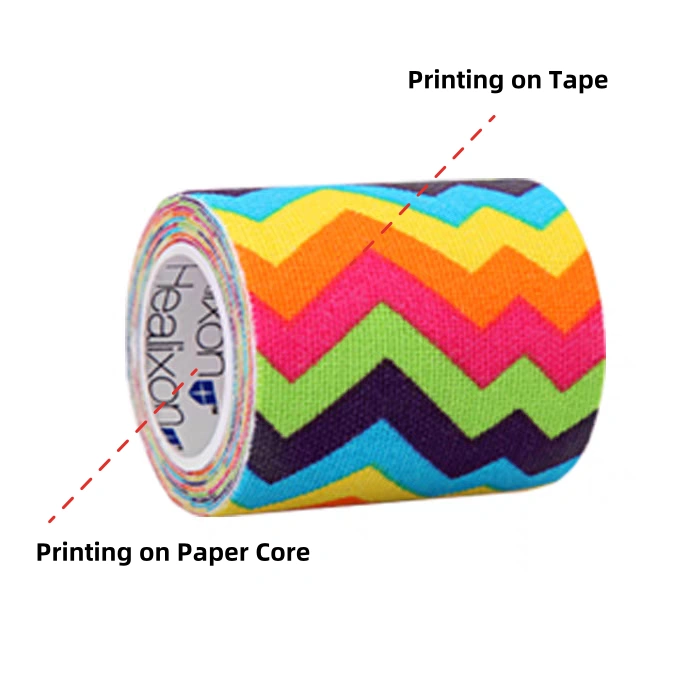 customiz kinesio tape printing and paper core