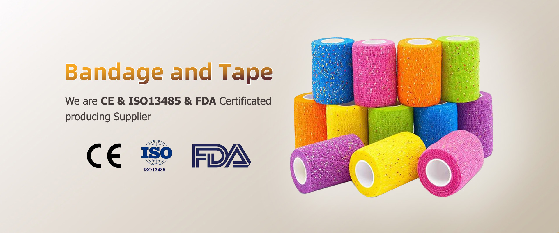 Certificated bandage supplier